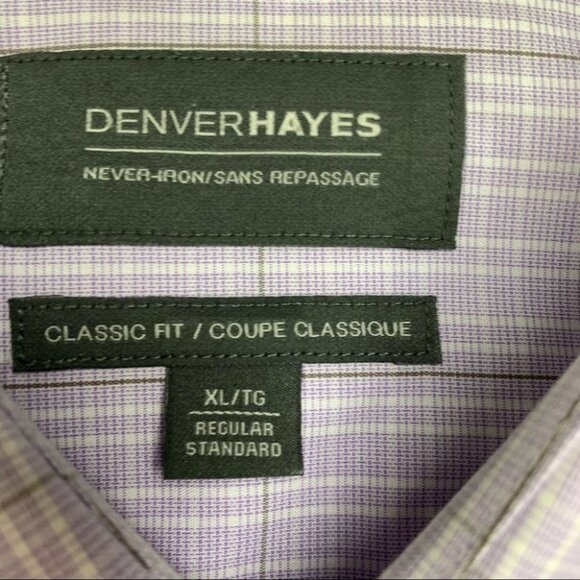 Denver hays never iron classic fit XL - Picture 4 of 8